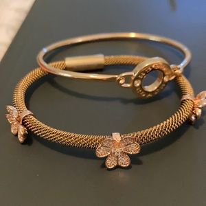 2-for-1 Rose Gold Bracelets